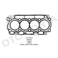 Silindir Kapak Contasi Celik P206 P307 P107 P207 307 C1 C2 C3 (I Ii Iii) Xsara 208 Ds3 Dv4Td / Dv4C (1 4 Hdi 8V) Fiesta Fusion 1 4Tdci Duratorq (4 Delik) Kalinlik: (1 40Mm) OC 41706006