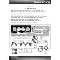 Motor Takim Contasi (Keceli Skc Li Subap Lastikli) Megane Clio Laguna 1 4 1 6V / 1 6 16V (K4J K4M) OC 42457202