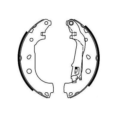 Arka Fren Balatasi Pabuc Doblo Ii Iii Idea Albea 1 3 / 1 4 / 1 6 / 1 9+1Mm Kalin PBS 4114+1