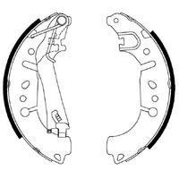 Arka Fren Balatasi Pabuc Egea 1.3D / 1.4 / 1.6 Fiat 500L 0.9 / 1.3D (1Mm Kalin) PBS 4155+1