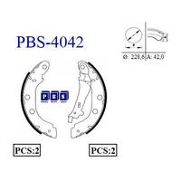 Arka Fren Balatasi Pabuc Kangoo 1 5Dci 1 9Dci (Buyuk) PBS 4042