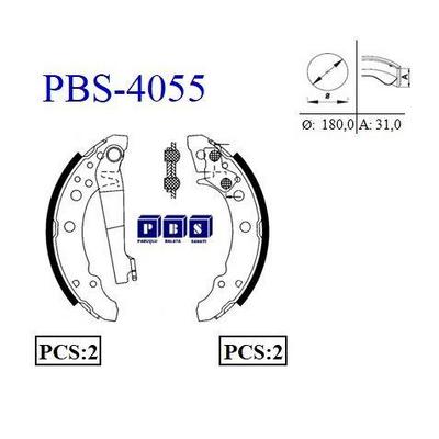 Arka Fren Balatasi Pabuc Ibiza Ii Toledo Cordoba PBS 4055