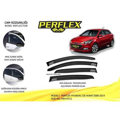 Cam Ruzgarligi Classic Tip 4 Parca Hyundai I20 2008-2014 PERFLEX PA4-HY12