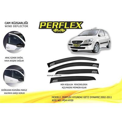 Cam Ruzgarligi Mugen Tip 4 Parca Hyundai Getz Dynamic 2002-2011 PERFLEX PD4-HY09