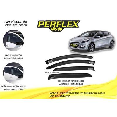 Cam Ruzgarligi Mugen Tip 4 Parca Hyundai I30 Dynamic 2012-2017 PERFLEX PD4-HY15