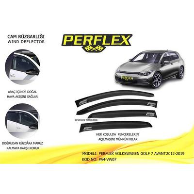 Cam Ruzgarligi Classic Tip 4 Parca Golf 7  2012-2019 PERFLEX PA4-VW07