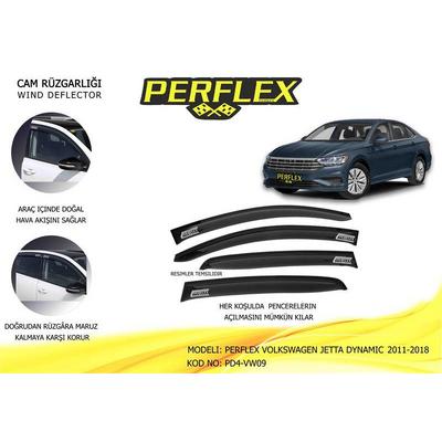 Cam Ruzgarligi Mugen Tip 4 Parca Jetta Dynamic 2011-2018 PERFLEX PD4-VW09