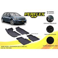 Paspas 3D Havuzlu X-Mat Golf 6 2009-2013 PERFLEX PXM-VW06