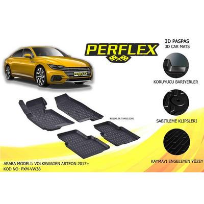 Paspas 3D Havuzlu X-Mat Arteon 2017 PERFLEX PXM-VW38