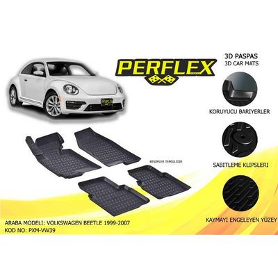 Paspas 3D Havuzlu X-Mat Beetle 1999-2007 PERFLEX PXM-VW39