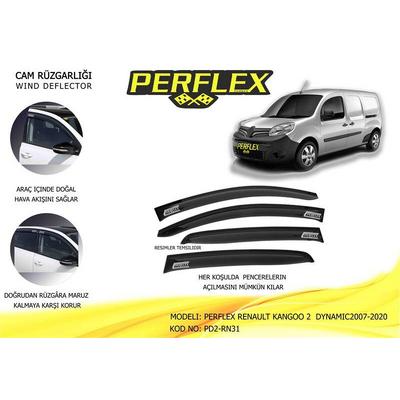 Cam Ruzgarligi Mugen Tip 2 Parca Kangoo 2  Dynamic 2007-2020 PERFLEX PD2-RN31