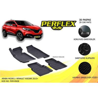 Paspas 3D Havuzlu X-Mat Kadjar 2015+ PERFLEX PXM-RN28