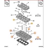 Silindir Kapagi Alt 2008 I-Ii-208 I-Ii-3008 Ii-301-308 Ii-5008 Ii-508 Ii-Expert Iv-Partner-Rifter-Berlingo-C3 Iii-C4 Cactus-Picasso-C5 Aircross-C-Elysee-Jumpy Iv Dv5 1.5Hdi PSA 1623158880