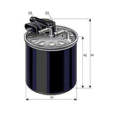 Yakit Filtresi (Sensorlu) V-Class W447 14> Vito W447 14> A6510901952 PURFLUX FCS930