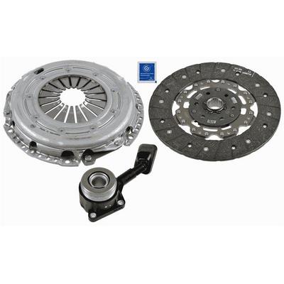 Debriyaj Seti  Mondeo Iv Ca2  07>14 Transit Connect 13> 1.6 Tdci  Volvo S60 Ii (134): Drive / D2 S80 Ii (124): 1.6 Drive V60 (155  157): 1.6 Drive V70 Iii (135): 1.6 Drive / D2 D 4162 T-  (3S717A564Af Bi̇lya İle Beraber) D 4162 T- Rulmanli  Bg917540Cb Bg917540Cc 3S71-7A564-Ag SACHS 3000 990 378