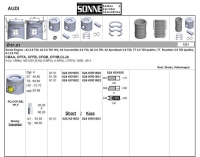 Piston+Segman (81 00Mm Std) Amarok 122 / 163 / 180Ps Beetle 140Ps Crafter 109 / 136 / 142 / 163Ps Golf Vi 140Ps Jetta Iii / Iv 140Ps T6 102 / 114 / 136 / 140 / 180Ps Caaa Caab Caac Caad Caae Ccha Cchb Cdba Cdca Cfca Cjaa Cktb Cktc Ckub Ckuc Cnea Cnfa Csha