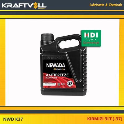 Antifriz Ready To Use Oat Organik -37 Kirmizi 3Lt. Hdi Sigorta Güvencesiyle NEWADA NWD K37