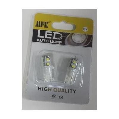 Park Ampulu T10 9Smd Ledli Beyaz 12V Ikili Paket Fiyati MFK 400-92